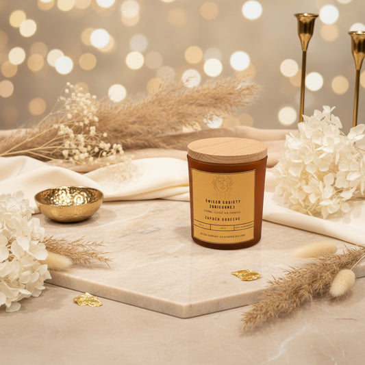 Świeca Kobiety Zabieganej - Zapach Oddechu | Naturalna świeca sojowa